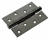 дверные петли ms 100x70x2.5-4bb bl, петля стальная универсальная 1шт., цвет черный