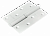 дверные петли msd 100x70x2.5 w r, петля стальная правая, цвет - белый
