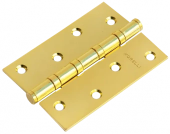 дверные петли ms 100x70x2.5-4bb pg, петля стальная универсальная 1шт., цвет золото